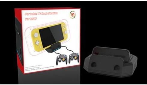 Portable TV Dock JYS NS201 με 2 GC Ports για Switch Μαύρο