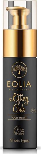 Serum Προσώπου Eolia Cosmetics Lifting Code Ενυδατικό & Αντιγηραντικό με Ρετινόλη & Βιταμίνη C για Λάμψη & Lifting 30ml