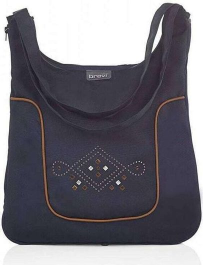 Τσάντα-Αλλαξιέρα Brevi Millestrade Ώμου / Χειρός Μπλε