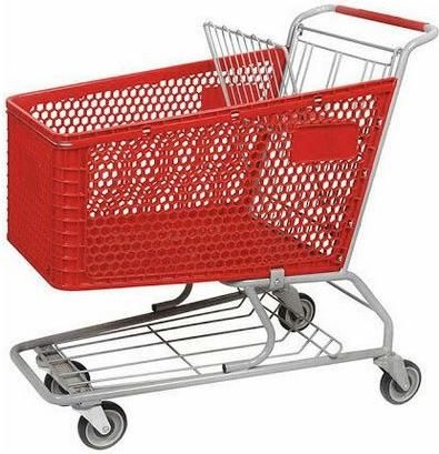 Καρότσι Μάρκετ Viosarp Μεταλικό 125lt 110x60x105cm