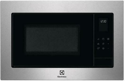 Electrolux Εντοιχιζόμενος Φούρνος Μικροκυμάτων με Grill 25lt Μαύρος