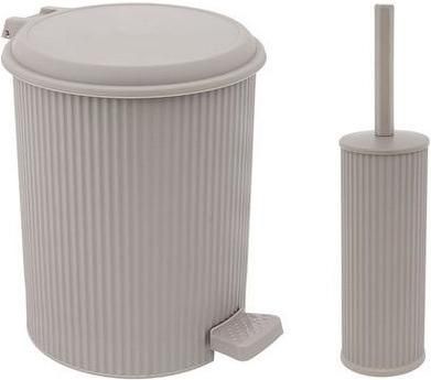 Καλαθάκι Μπάνιου Viosarp Nostalgia Πλαστικό 5lt Μπεζ