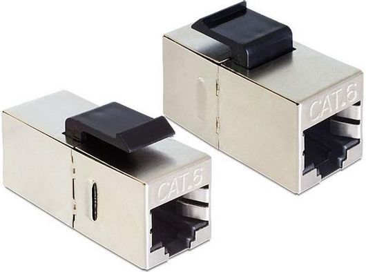Keystone DeLock Module RJ45 Jack σε RJ45 Jack Cat.6