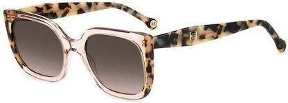 Γυναικεία Γυαλιά Ηλίου Carolina Herrera HER.0128 / S.L93 / HA Πεταλούδα με Κοκκάλινο Σκελετό Καφέ