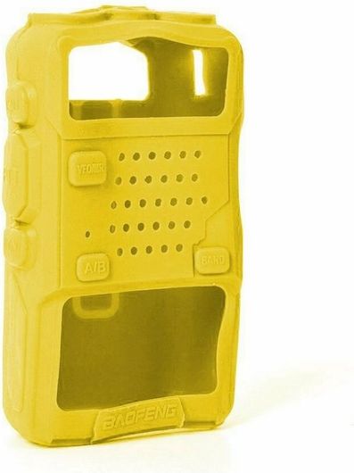 Θήκη Baofeng Ασύρματου Πομποδέκτη UHF / VHF UV-5R Κίτρινo