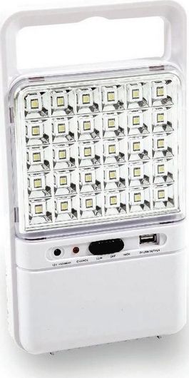 Φωτιστικό Ασφαλείας Spot Light 5495 Μπαταρίας LED Επαναφορτιζόμενο με Φωτοκύτταρο