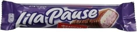 Σοκολάτα Γάλακτος Milka Lila Pause 34gr