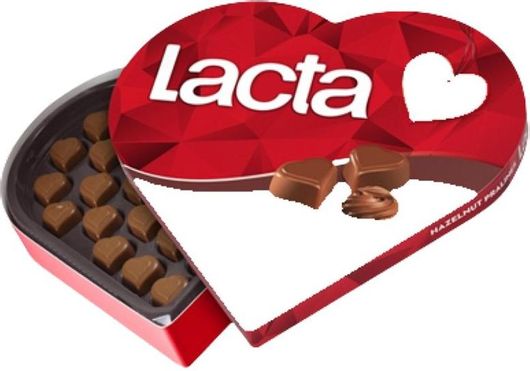 Σοκολατάκια Γάλακτος Lacta I Love 165gr
