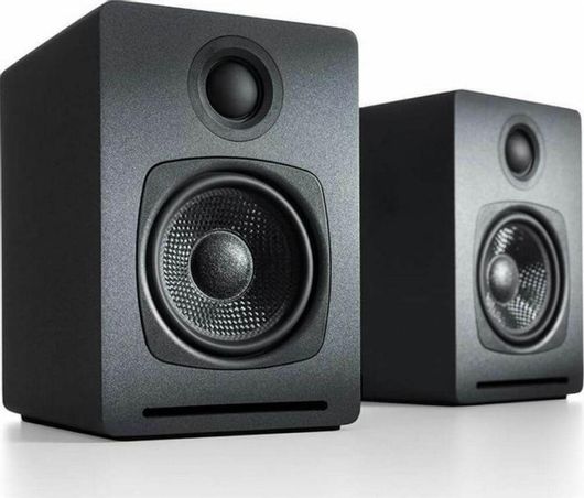 Αυτοενισχυόμενα Ηχεία Audioengine A1 2 Δρόμων με Bluetooth 60W Ζεύγος Μαύρο