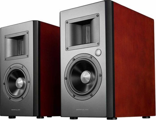 Αυτοενισχυόμενα Ηχεία Airpulse A200 2 Δρόμων με Bluetooth 130W Ζεύγος Καφέ