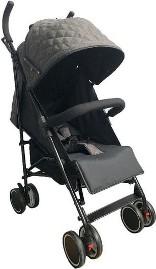 Καρότσι Μπαστούνι Kikka Boo Beetle 7.2kg κατάλληλο από 6 Μηνών Γκρι