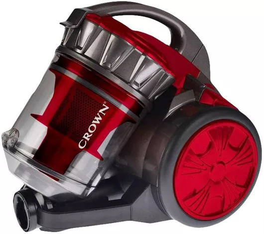 Crown VCJ-2080 Ηλεκτρική Σκούπα 700W με Κάδο 2lt Κόκκινη