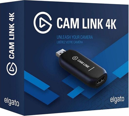 Capture Card Elgato Cam Link 4K Live Streaming and Recording 1080p on 60fps & 4K 30 fps USB 3.0