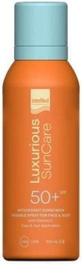 Αντηλιακή Κρέμα Σώματος Intermed Luxurious Suncare SPF50 σε Spray 100ml