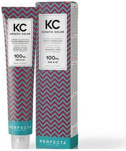 Μόνιμη Βαφή Μαλλιών Faipa Perfecta Keratin Color 7.0 Ξανθό Έντονο