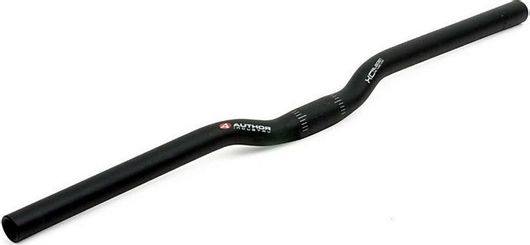 Τιμόνι Ποδηλάτου Author ACO-XC l.660 / BB 25.4 / r.50mm Ματ Μαύρο