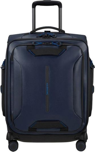 Βαλίτσα Καμπίνας Samsonite Ecodiver Spinner Υφασμάτινη 55x40x25cm Μπλε