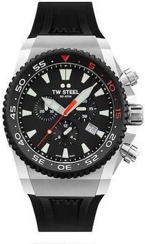Ανδρικό Ρολόι TW Steel ACE401 με Καουτσούκ Λουράκι Μαύρο