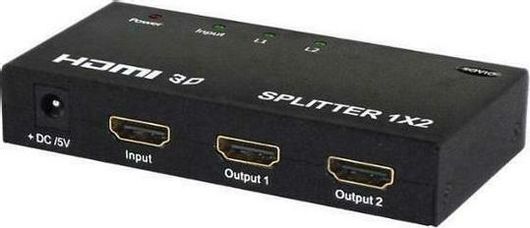 HDMI Splitter Savio CL-42 Μαύρο