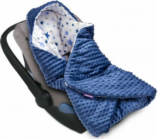 Κουβέρτα Καροτσιού με Κουκούλα Καθίσματος Jukki Μπλε