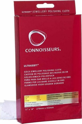 Πανάκι Γυαλίσματος Connoisseurs Χρυσών Κοσμημάτων Ultrasoft. 279x355mm 078682000830