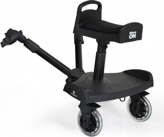 Buggy Board Καροτσιού Cangaroo Buggy Move On Μαύρο