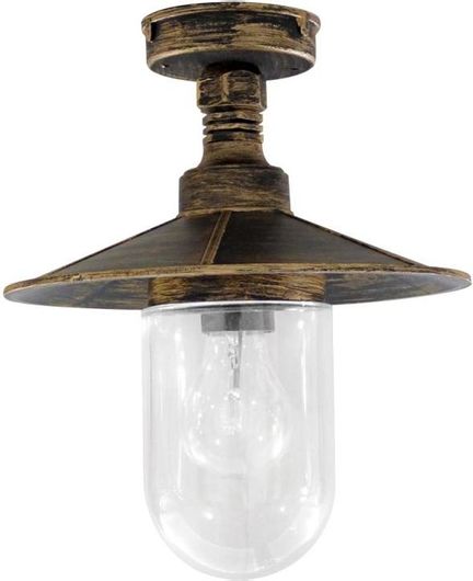 Κρεμαστό Φωτιστικό Οροφής Heronia Εξωτερικού Χώρου Μπρούτζινο 11-0260