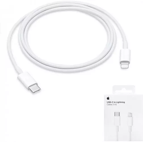Καλώδιο Lightning Apple MM0A3ZM σε USB-C Regular 18W 1m Λευκό