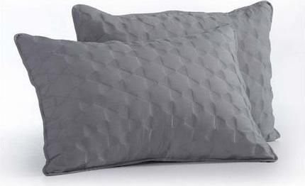 Μαξιλαροθήκες Nef-Nef Colton 52x72cm Σετ 2τμχ Γκρι