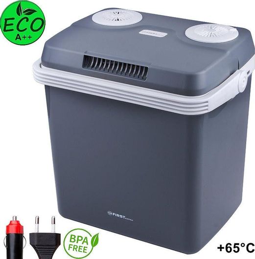 Φορητό Ψυγείο First Austria FA5170 Ηλεκτρικό Θερμαντήρας 12V / 220V 32lt Γκρι