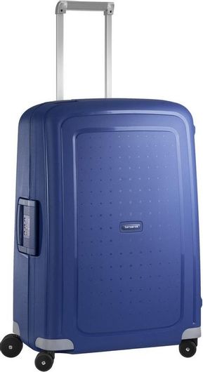 Βαλίτσα Μεσαία Samsonite S Cure Σκληρή 69x49x29cm Μπλε