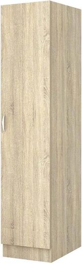 Ντουλάπα Ρούχων Genomax 1211010 Μονόφυλλη 40x52x191cm Σόνομα