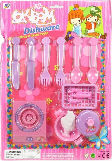 Κουζινικά Avra Toys 234 σε Καρτέλα για 3+ Ετών