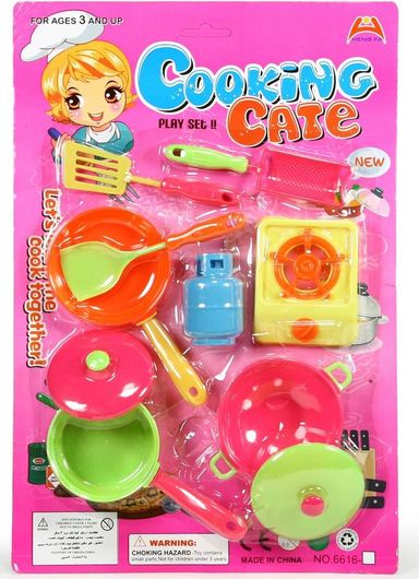 Κουζινικά Avra Toys 6616 σε Καρτέλα για 3+ Ετών