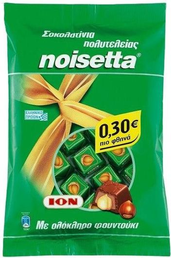 Σοκολατάκια Γάλακτος ION Noisetta 440gr