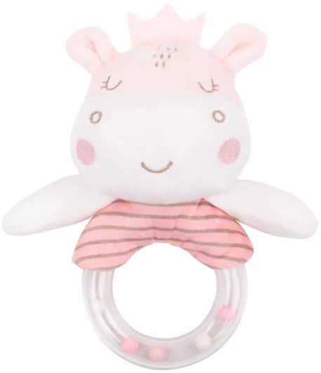 Κουδουνίστρα Kikka Boo Hippo Dreams 16cm για Νεογέννητα