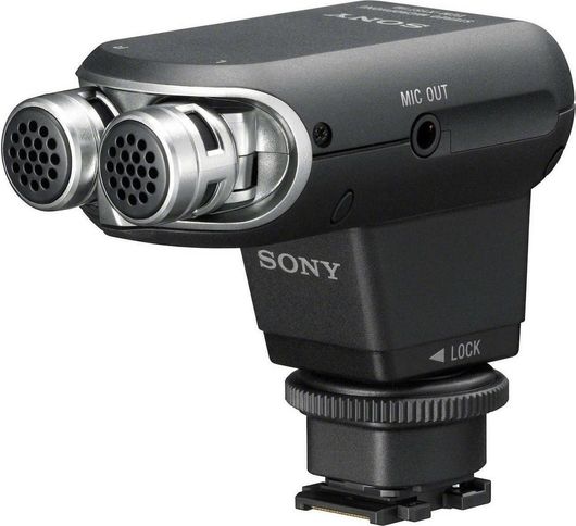Μικρόφωνο Sony ECM-XYST1M Electret / Πυκνωτικό 3.5mm Jack Τοποθέτηση Shock Mounted / Clip On για Κάμερα