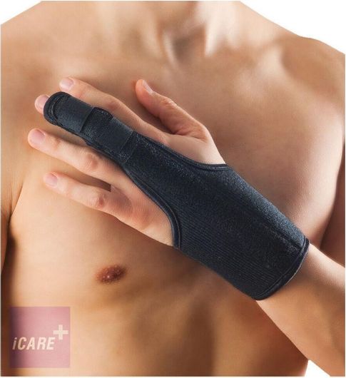 Νάρθηκας Anatomic Help 0509 Δακτύλου Μαύρο 