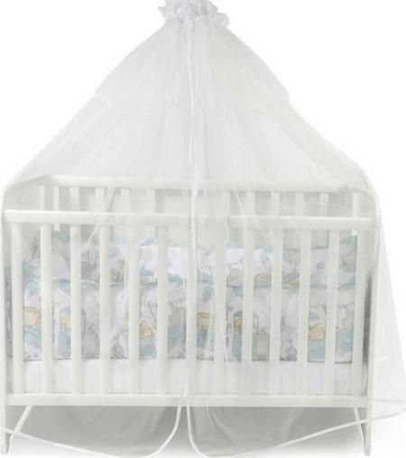 Κουνουπιέρα Κούνιας Lorelli από Τούλι 480x150cm Λευκό