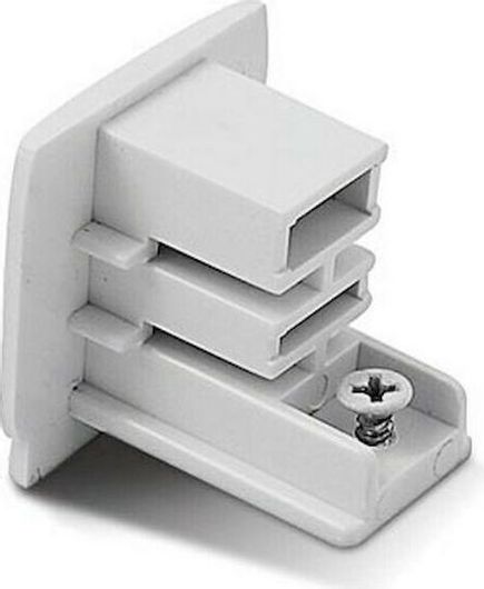 Αξεσουαρ Φωτιστικών Zambelis Lights Τάπα για Εξαρτήματα Λευκό 19411