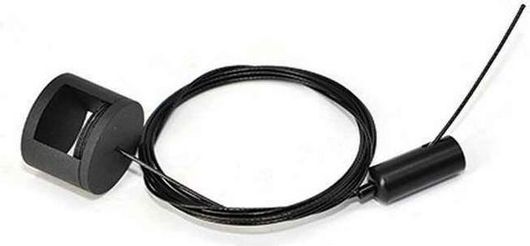 Αξεσουαρ Φωτιστικών Zambelis Lights Ντίζα για Κρέμασμα Μαύρο 20286