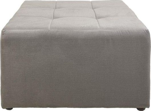 Ταμπουρέ Fylliana Επενδυμένο με Ύφασμα Ottoman 70x70x40cm Μπεζ