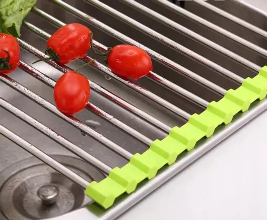 Βάση Οργάνωσης Νεροχύτη Πτυσσόμενη Μεταλλική Πράσινο