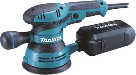 Ηλεκτρικό Τριβείο Makita ΒΟ5041Κ Έκκεντρο 123mm 300W με Ρύθμιση Ταχύτητας & με Σύστημα Αναρρόφησης