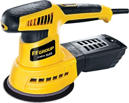 Ηλεκτρικό Τριβείο F.F. Group ROS 150 / 430 Plus Έκκεντρο 155mm 430W με Ρύθμιση Ταχύτητας & με Σύστημα Αναρρόφησης