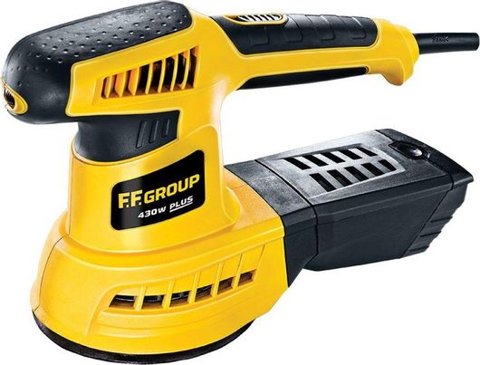 Ηλεκτρικό Τριβείο F.F. Group ROS 125 / 430 Plus Έκκεντρο 125mm 430W με Ρύθμιση Ταχύτητας & με Σύστημα Αναρρόφησης