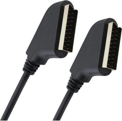 Καλώδιο Oehlbach Scart male σε Scart male 1.5m Μαύρο