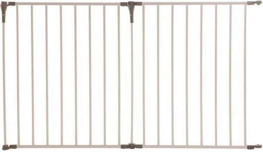 Προστατευτική Πόρτα Dreambaby Royale Πτυσσόμενη με Βίδες από Μέταλλο 126x74cm 2τμχ Λευκό