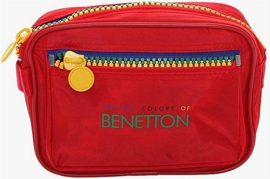 Κασετίνα Benetton με 1 Θήκη Κόκκινο