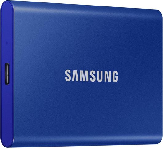 Εξωτερικός Σκληρός Δίσκος SSD Samsung T7 USB 3.2 / USB-C 2TB 2.5" Indigo Blue